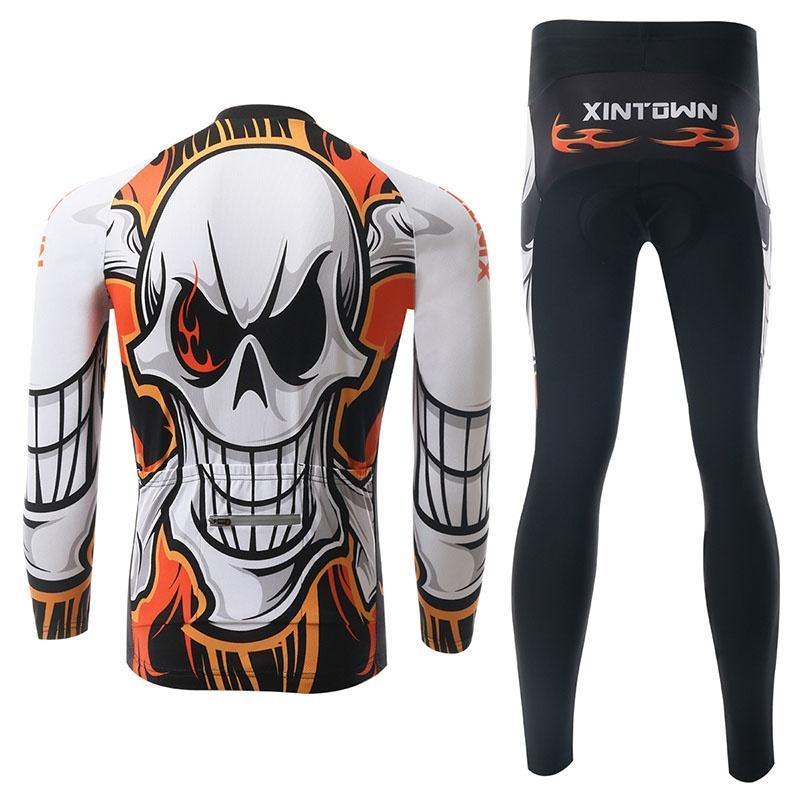 Комплект одежды для езды на велосипеде, профессиональные спортивные трикотажные изделия с длинными рукавами, быстросохнущая велосипедная одежда