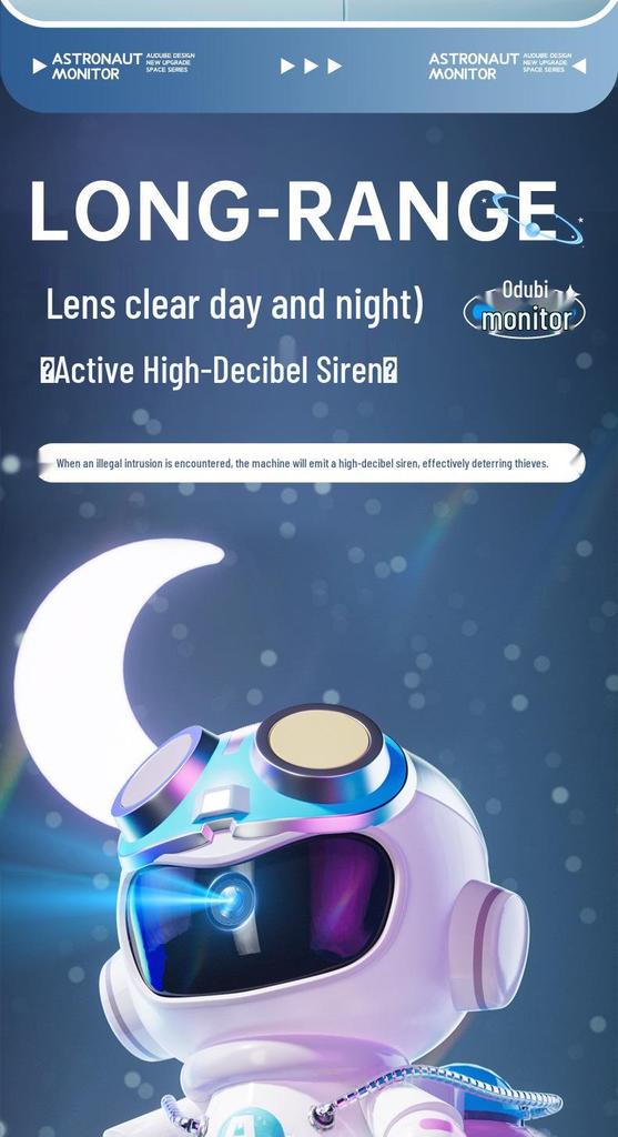 360° HD Wireless Indoor Camera with Night Vision & Mobile Control