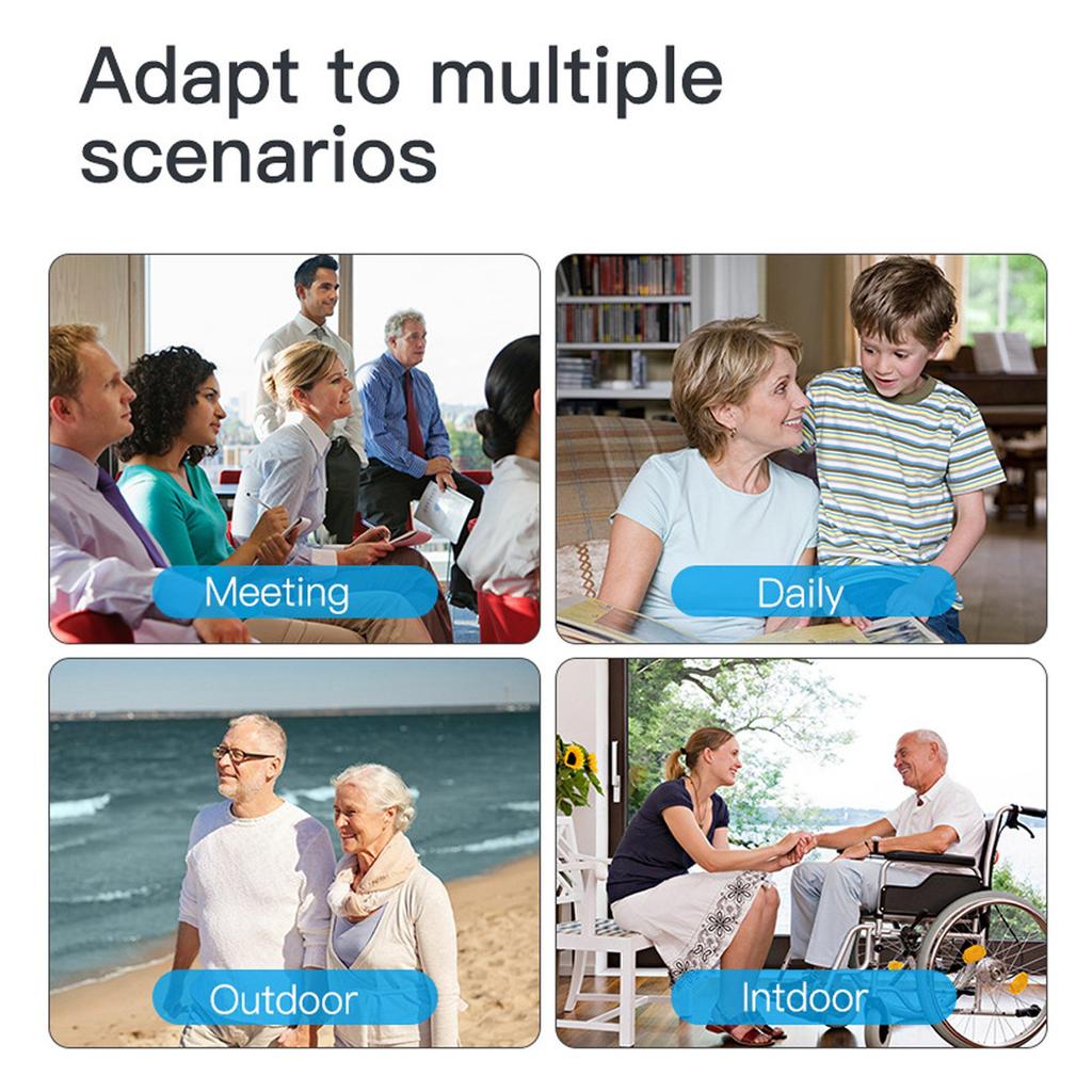 Hearing Aid Wireless Ear Assistance Device Hearing Sound Amplifier for People with Hearing