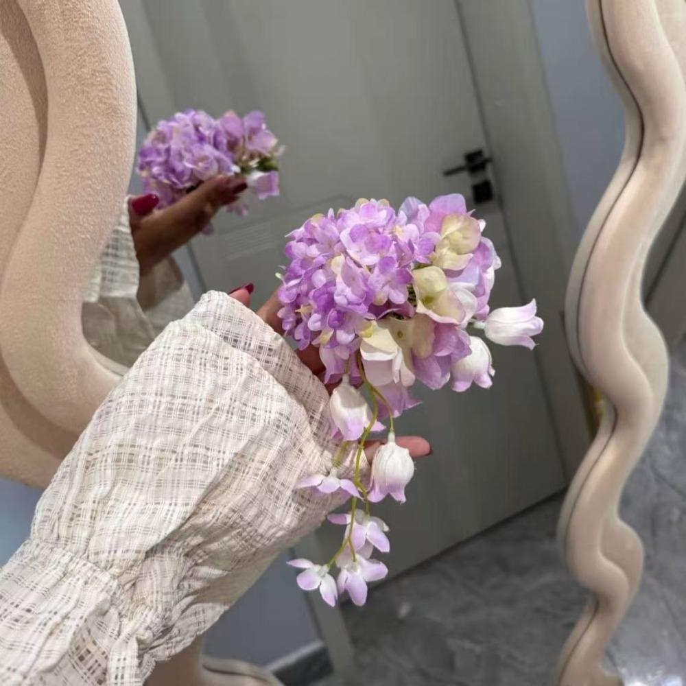 Colorful Hanfu Hair Accessories Ancient Style Chinese Style Hair Clip Flower Hairpin  Women