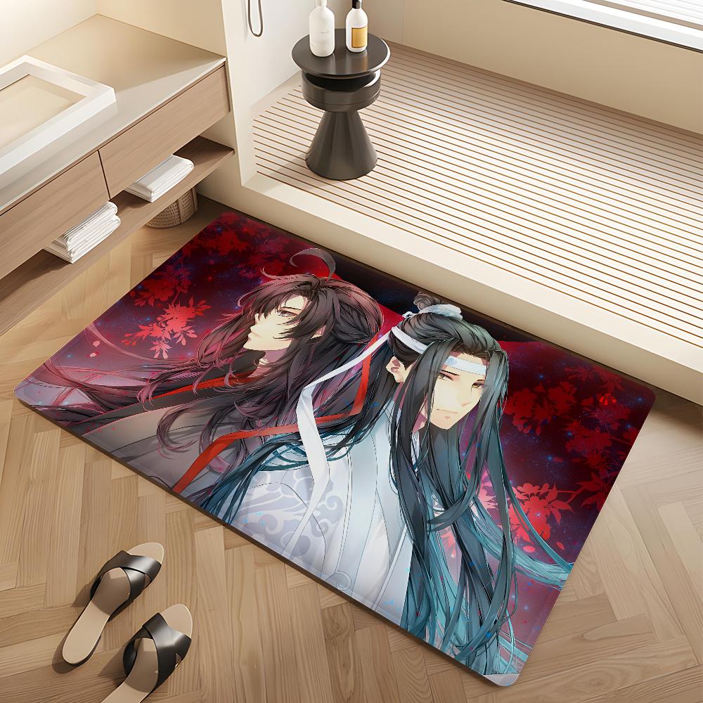 Mo Dao Zu Shi Floor Mat INS Style Soft Bedroom Floor House Laundry Room Mat Anti-skid Household Carpets