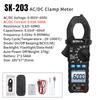Цифровой токоизмерительный клещевой мультиметр SNAKOL 600A AC/DC Измеритель тока и напряжения Диод NCV Детектор напряжения Профессиональные инструменты электрика