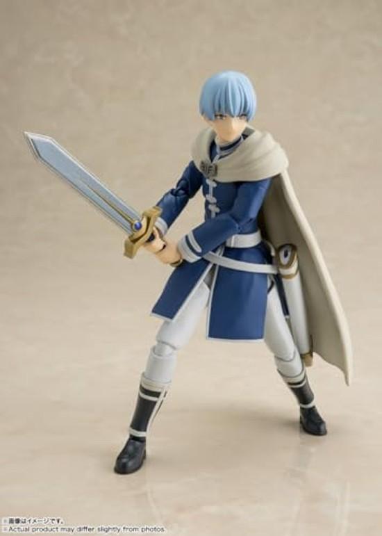 НАРОДЫ ТАМАШИИ SH. Figuarts Похороны Фрирен Химмер примерно 140 мм изготовлена из ПВХ АБС окрашенная подвижная фигурка.