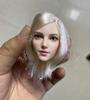 Scale Figure SUPER DUCK SDH036 White Hair Western Beauty Female Head and Clothes Not [TOYBARJAPAN] 1/6 (body Included)