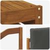 Outdoor Sofa Set with Cushions 8 pcs Natural and Anthracite