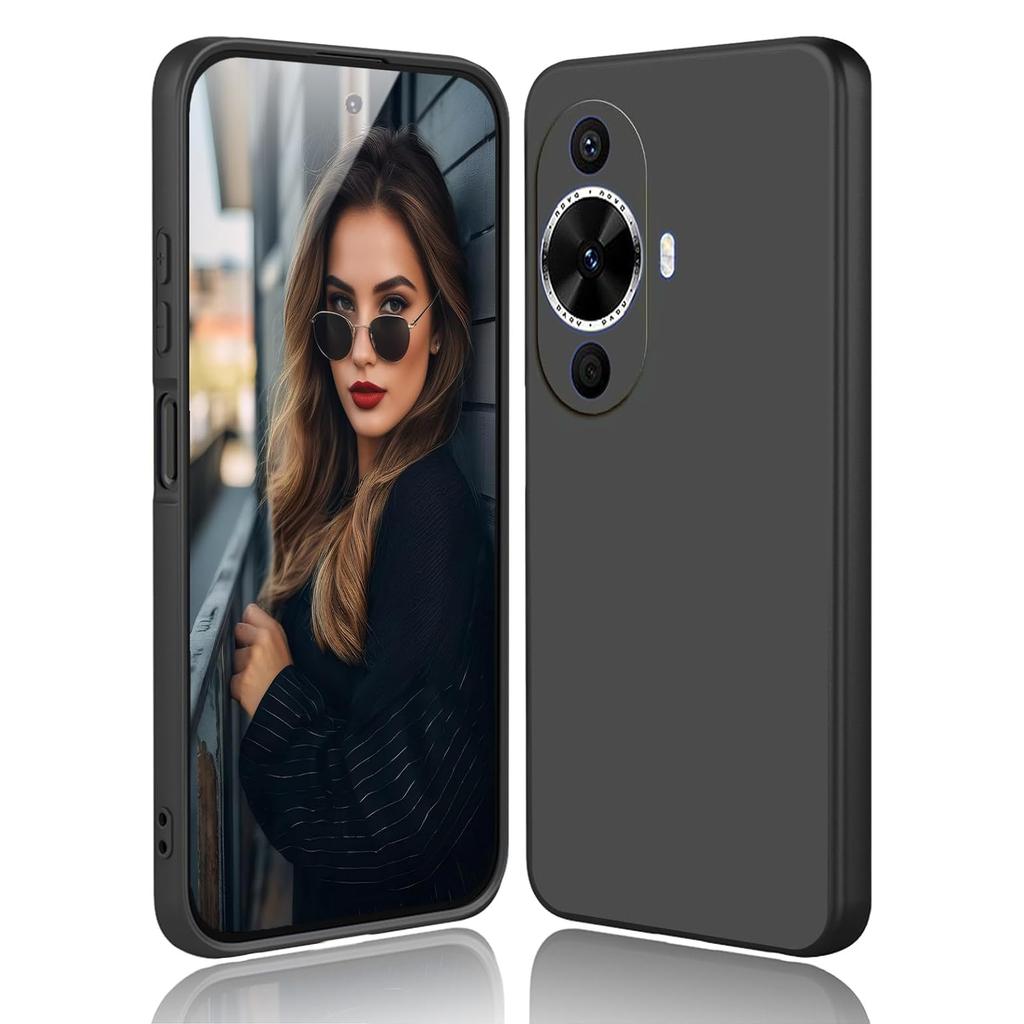 Гибкий чехол из жидкого силикона ТПУ для Huawei Nova 12 SE 12S 12i 11 Pro 11i 10 9 SE Защитная накладка Fundas Coque Capa