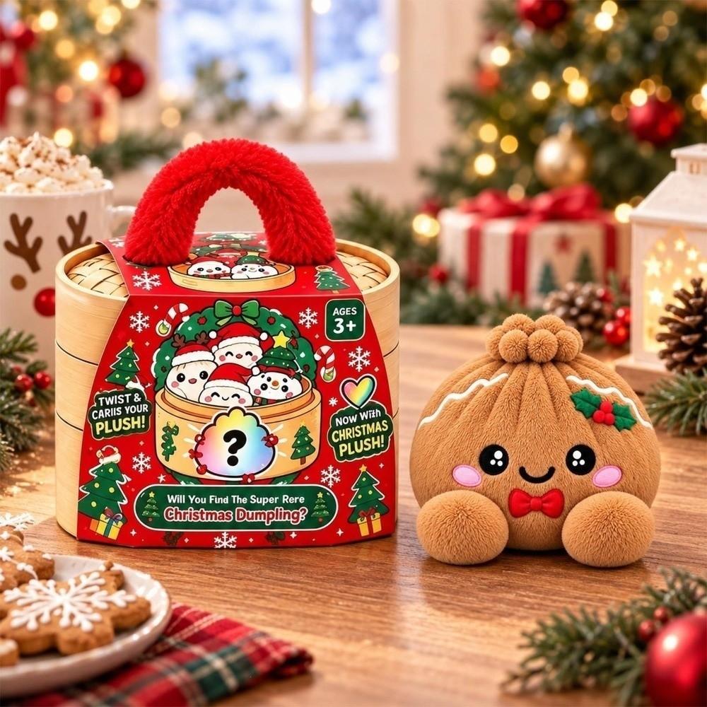 Squeezy Squeeze Toy Snowflake Pattern Fidget Toy New Stress Relief Plush Cute Cartoon Face