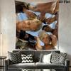 Outer Banks Wall Tapestry Aesthetic Wall Hanging Printed Fabric Blanket Decorative Tapestries for Bedroom Living Room Home Decor