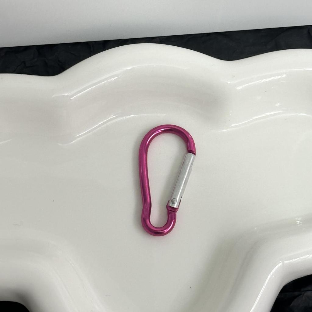 Красочный брелок-подвеска для сумки в стиле Miu, карабин, кольцо для ключей, пружинный крючок, ювелирный аксессуар