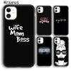 Krajews ЖЕНСКИЙ GIRL BOSS BOSSY мягкий чехол для телефона iPhone 14 5 SE 6s 7 8 plus XR XS 11 12 13 pro max Samsung S21 S22ultra