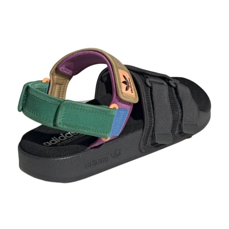 Adidas Adilette Sandal 4.0 Black Bold Green Кроссовки унисекс Core-Black Carbon H03417