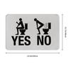Going To The Toilet Doormat Mat Anti-Slip  Kitchen Bath Toilet Rug Carpet