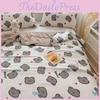 Dog Tulip Bear Rabbit Strawberry Fruit Pattern Printed Air Conditioner Quilt