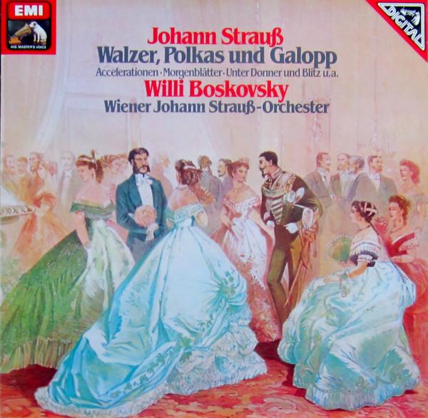 LP Record JOHANN STRAUß, WILLI BOSKOVSKY, WIE - Walzer, Polkas Und Galopp 1C06743056T HIS MASTER'S VO 1981 Germany Classical Used