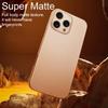 0.3mm Ultra Thin Matte Case For iPhone 16 15 14 13 12 11 Pro XS Max Plus Mini X XR Transparent Back Cover Frosted Hard PP Shell