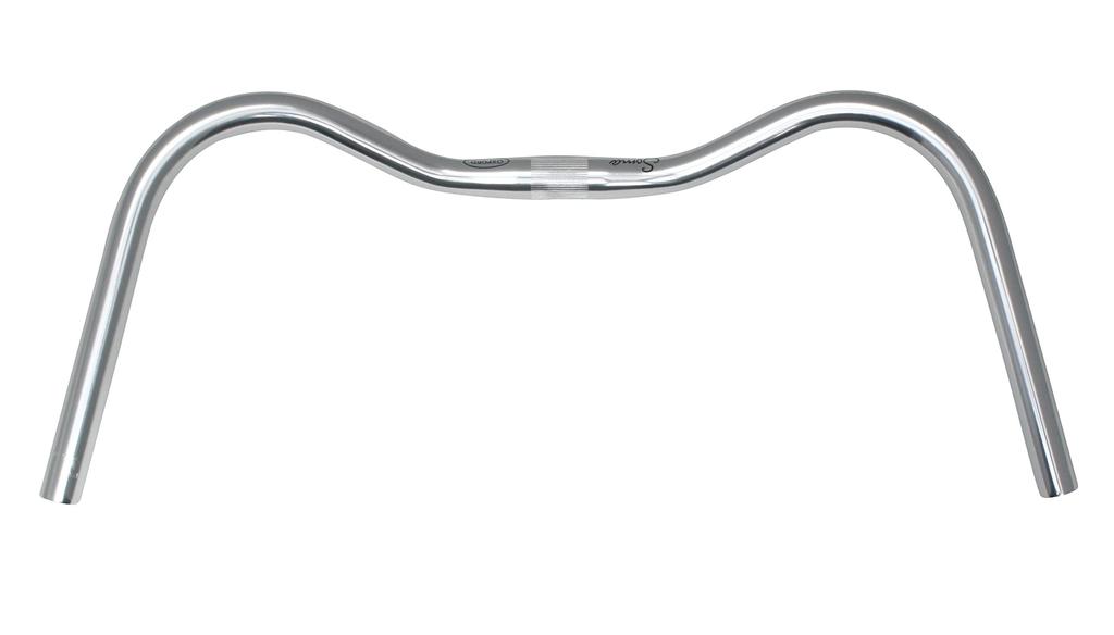 SOMA Oxford Bar Clamp Silver Bar, Silver/540mm, Diameter 25.4mm,