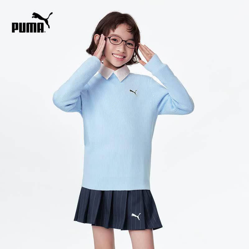 PUMA Kids' 2026 Fall Pullover Knit Sweater
