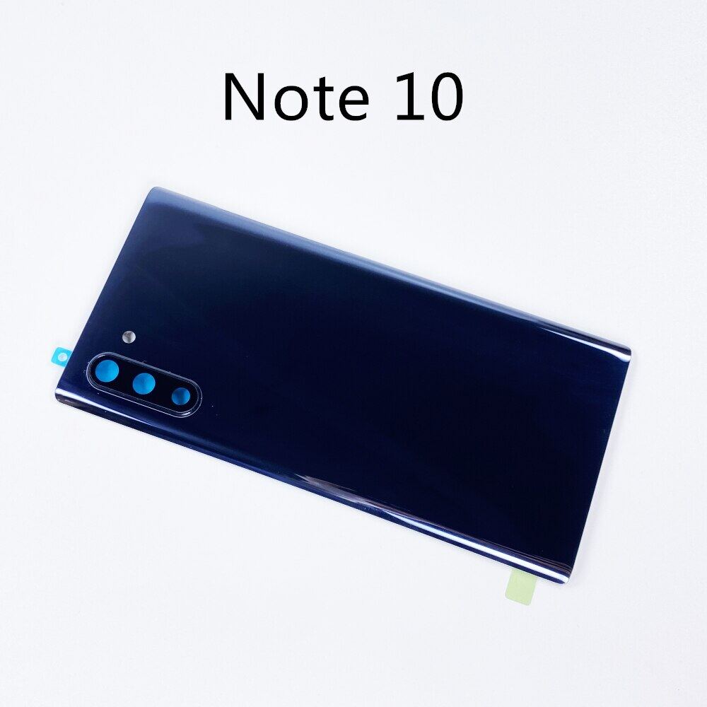Для Samsung Galaxy Note 10 N970 N970F задняя панель для note10 Plus note10 + N975 N975F корпус задней двери с аккумулятором для камеры