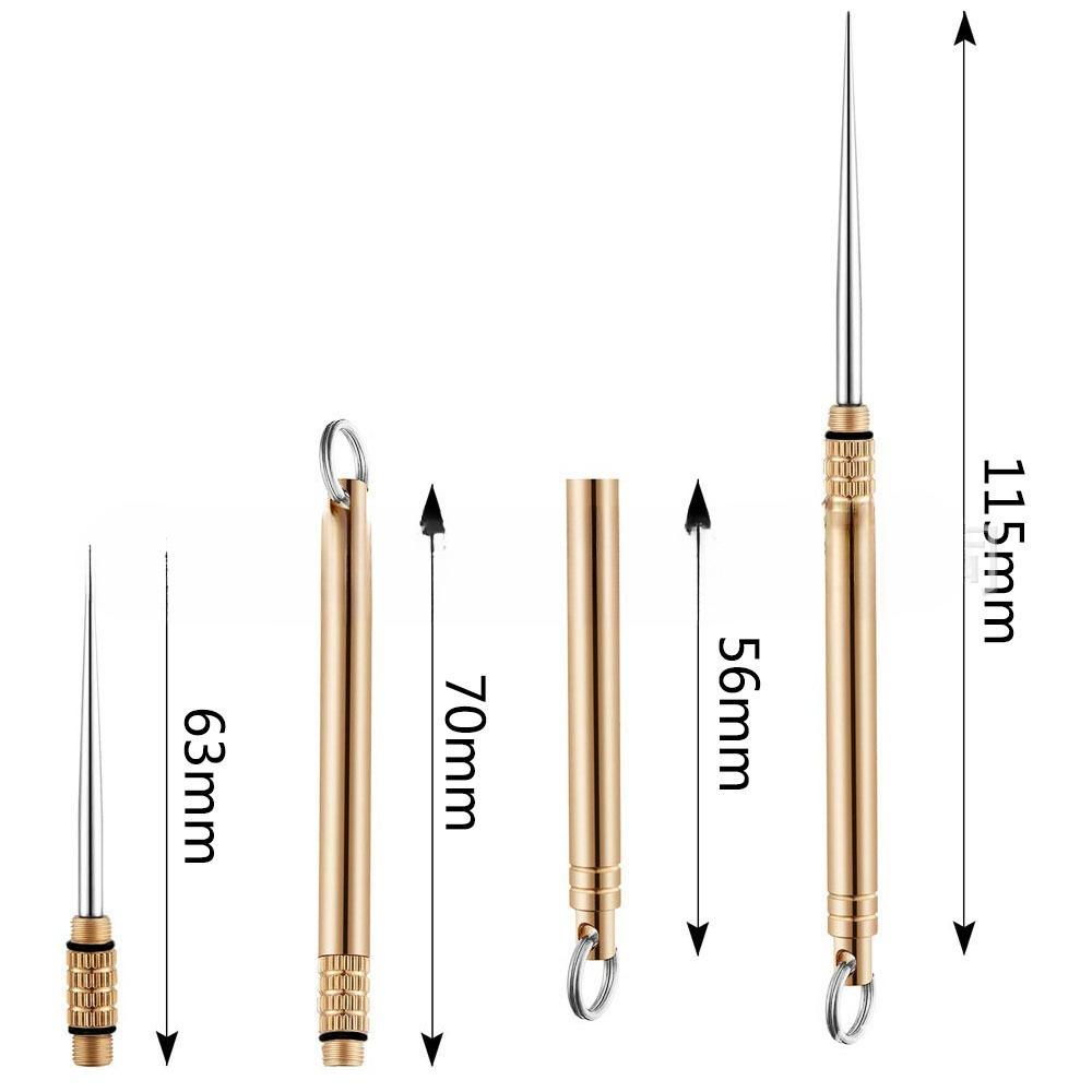 Многофункциональная портативная зубочистка с вилкой для фруктов, инструмент для кемпинга, прочный и долговечный набор для чистки, более практичный, чем зубная нить