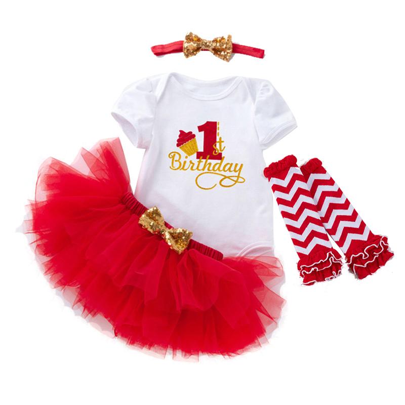 Best Seller Baby Girl Birthday T Shirt Tutu Set Outfit 0-24M Girl Infant Clothes DGHB-001