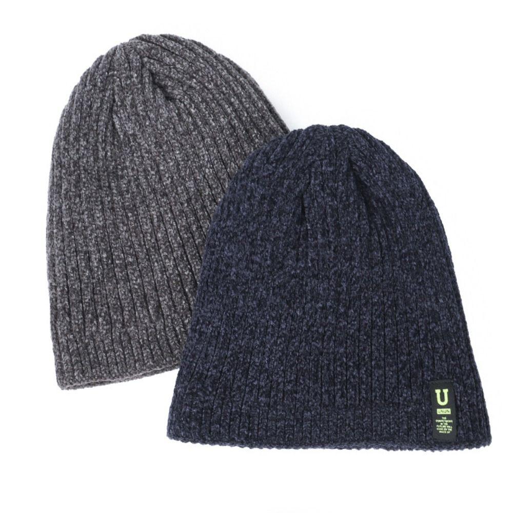 Comfortable Beanies Cap Soft Knitted Cap Fashion Men's Winter Knit Hats