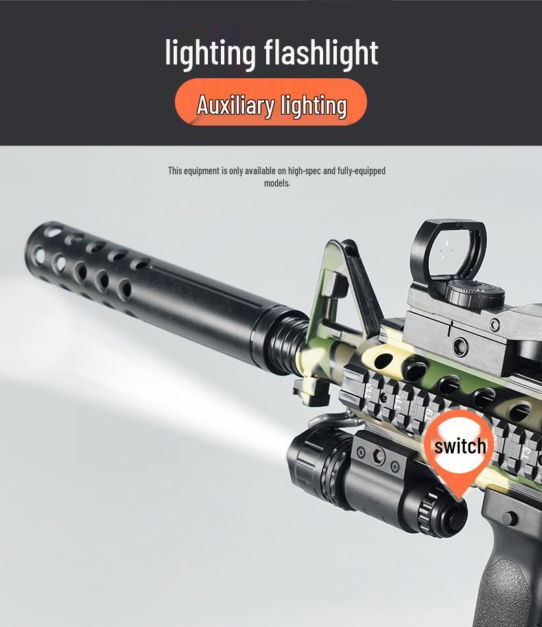 Электрический пистолет с мягкими пулями - Игрушечная снайперская винтовка M416 для детей