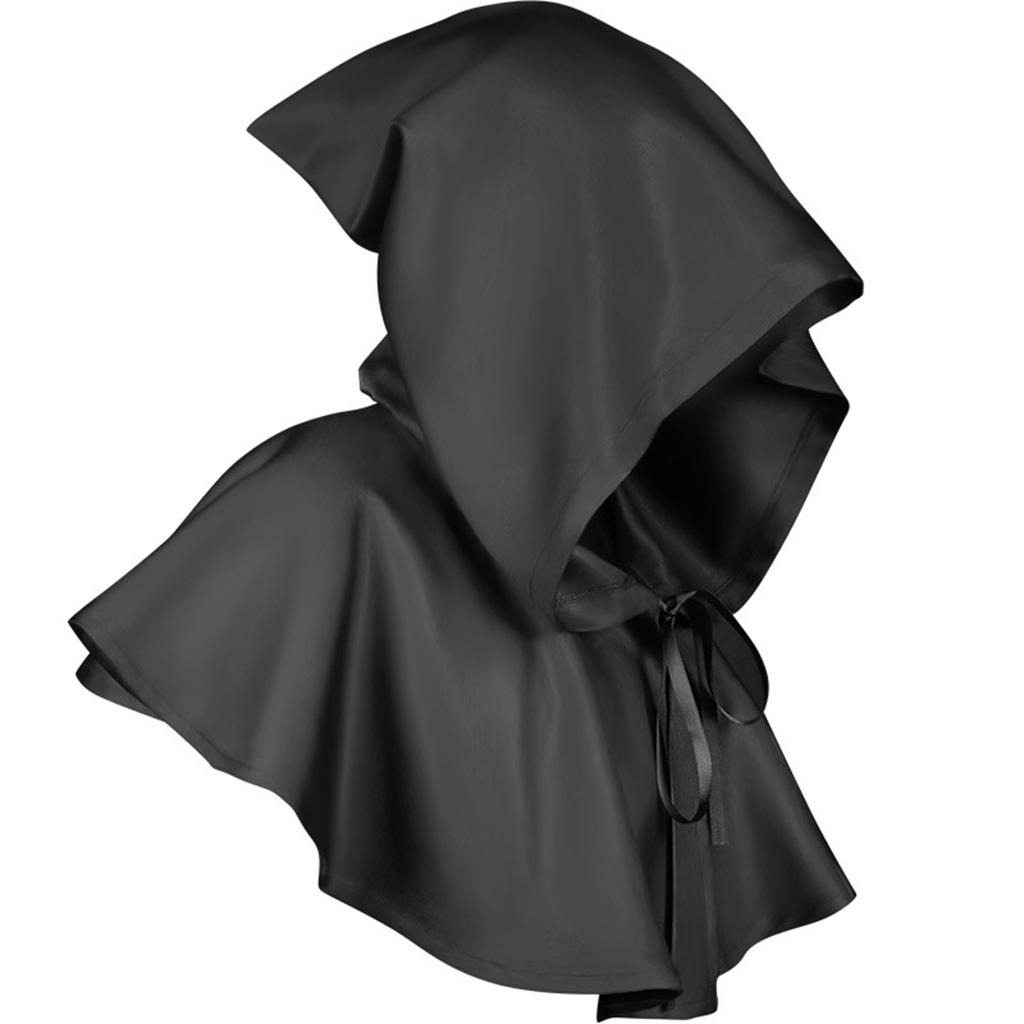 Women's Halloween COS Clothing Death Cloak Hooded Cloak