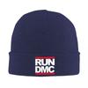 Теплая вязаная шапка с логотипом Run DMC, зимняя вязаная шапка-бини, шапки-бини, хип-хоп шапки для унисекс
