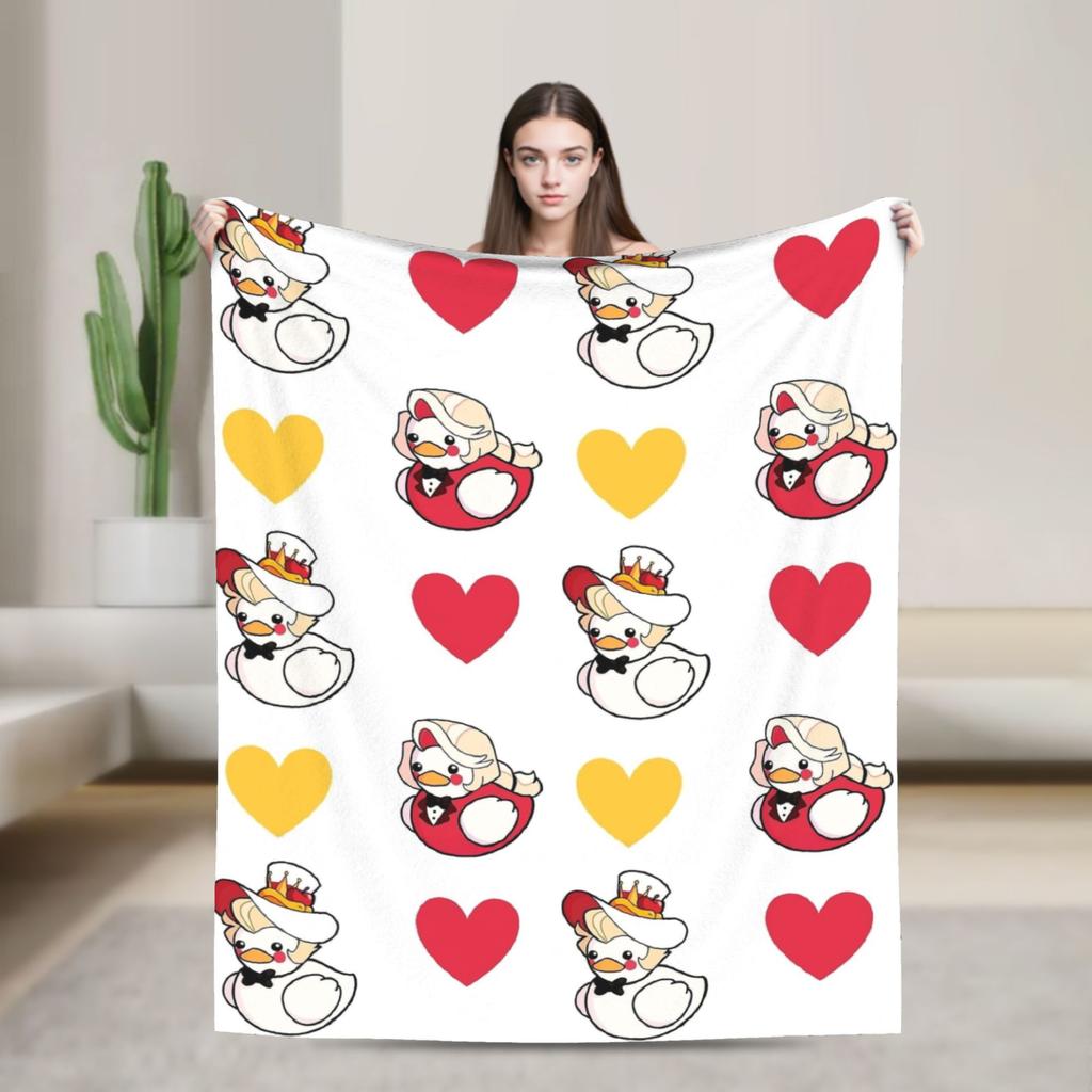 Adam Hazbins Hotels Anime Blankets Velvet Summer Portable Ultra-Soft Throw Blankets for Home Travel Bedspreads