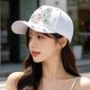 Butterfly Design Butterfly Baseball Cap Adjustable Glitter Baseball Hat Rhinestone Baseball Cap
