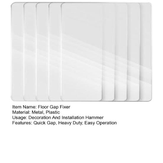Набор инструментов для заполнения зазоров Профессиональный инструмент для выравнивания и ремонта зазоров на полу с прочной присоской