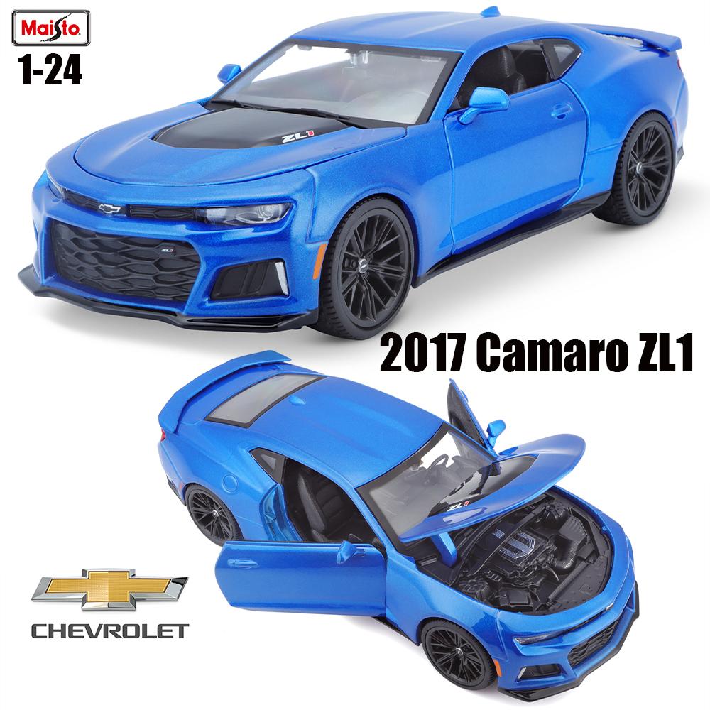 Maisto 1:24 2017 Chevrolet Camaro ZL1 car Antique Car Static Die Casting Car Collectible Model Car Toy Gift Tide Play