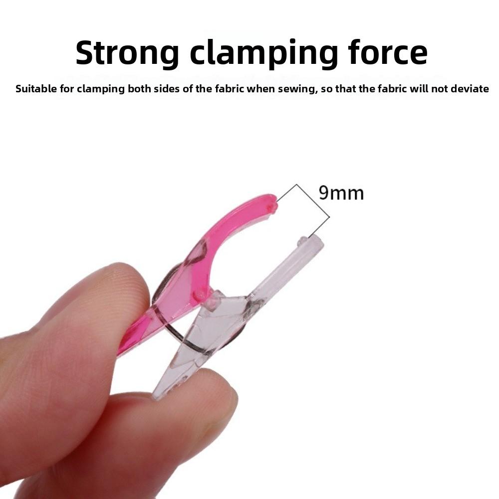 30PCS Assorted Colors Sewing Clips Plastic Crocheting Clips Mini Knitting Clips Crafting Tools
