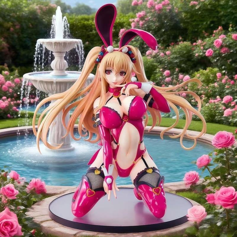 Фигурка Caroline Bunny Girl из серии Native Binding, Аниме-фигурка, Мягкое тело, Коллекционная статуэтка, Настольное украшение для коллекционеров Аниме, Манги, Отаку
