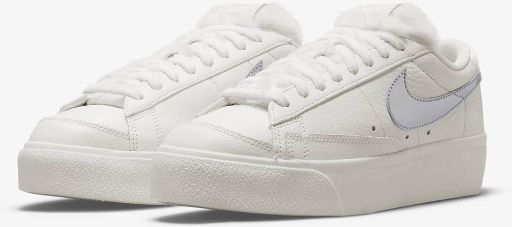 Sneakers Nike Blazer Low Platform Women Sail/metalic Silver