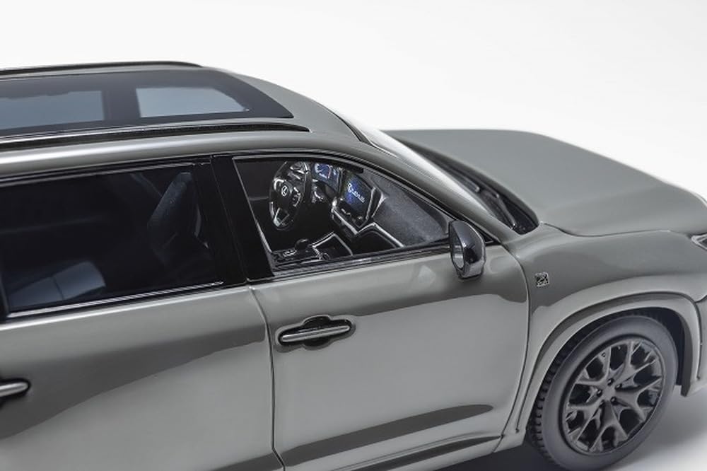Kyosho Оригинал Lexus TX 500h F SPORT Performance Карбидная отделка Модель KS03923FTG 1/43 (Титановый серый)