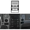 Car Carbon Fiber Dashboard trument Panel Strip Sticker Cover Interior Trim Decal for Ford F150 2009 2010 2011 2012 2013 2014 Accessories