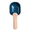 Pet Food Shovel High Toughness Comfortable Grip Portable Pet Feeding Scoop with Sealing Bag Clip Pet Supplies