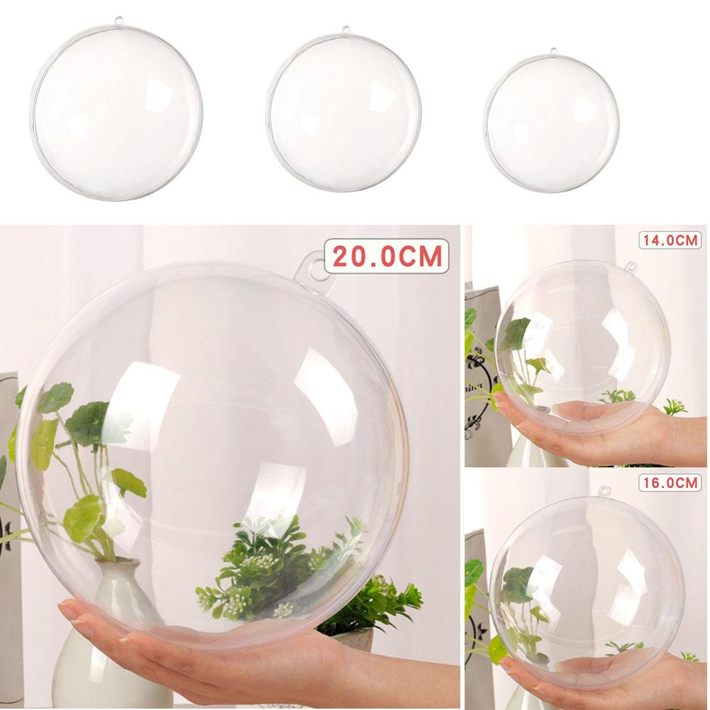 Шар Рождественский шар Безделушки Декор Рождественский шар Прозрачные украшения