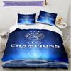 3pcs Duvet Cover Set (1*Duvet Cover + 2*Pillowcase, Without Core), Ajax Print Soft All‑Season Bedding Set, Home Bedroom Decor Gift