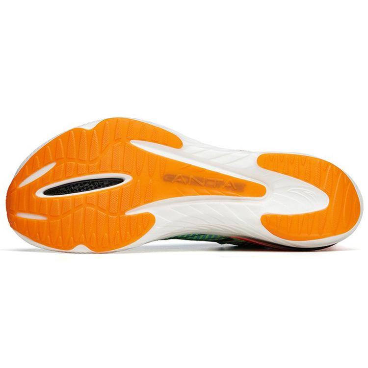 Anta Кроссовки для марафона C202 Nitrogen Technology Professional Carbon Plate Racing с амортизацией, противоскользящие, прочные, с низким верхом 112215589S-3