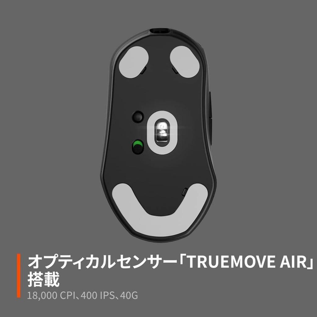 Игровая мышь SteelSeries Wireless Prime Mini Wireless Optical Magnetic Prestige OM Switch с датчиком TrueMove AIR Quantum Wireless Technology Black
