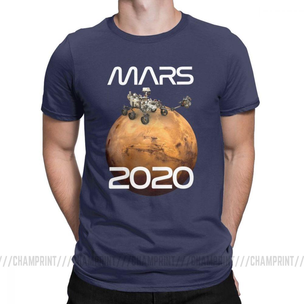 Rover Mission T Shirt For Men Space Explorers Occupy Short Sleeve Awesome Tees