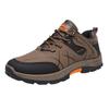(fleece and thicker) autumn and winter large size shoes outdoor hiking shoes men's low-top lace-up casual sports shoes