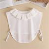 Women Elegant Detachable Collars Removable Fake Collars Blouse Tops Half Shirt Faux Cols False Collar Nep Kraagie