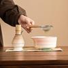 4PCS Food Grade Japanese Matcha Tea Set Bamboo Ceramic Japanese Chasen Matcha Whisk  Stirring
