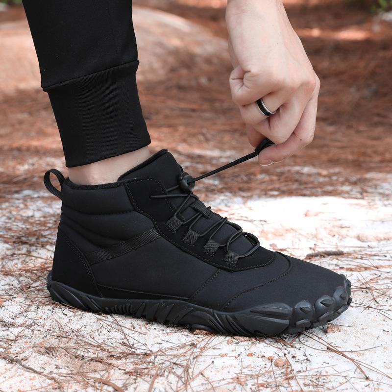Outdoor High-top Winter Board Shoes New Casual Shoes Women's Thickened Cotton Shoes Trendy Versatile Non-slip Snow Boots
