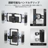 NEEWER Smartphone Cage Smartphone Video Rig Kit with Video Cage Wireless Microphone Clip Dual and Cleaning Cloth for and YouTube Compatible with