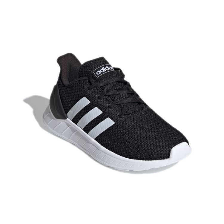 adidas Кроссовки для бега для детей Neo Questar Flow Nxt K с низким верхом Кроссовки для бега для детей Черно-белые FZ2957