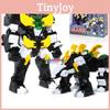 Mini Special Forces Super Dinosaur Power 2 Beast King Power 4 Transforming Mech Armor Children's Toy Abs Material